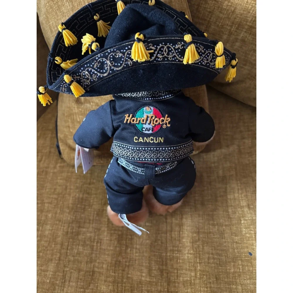 Hard Rock Cafe Cancun Mariachi Bear Signature Collection Limited Edition Plush